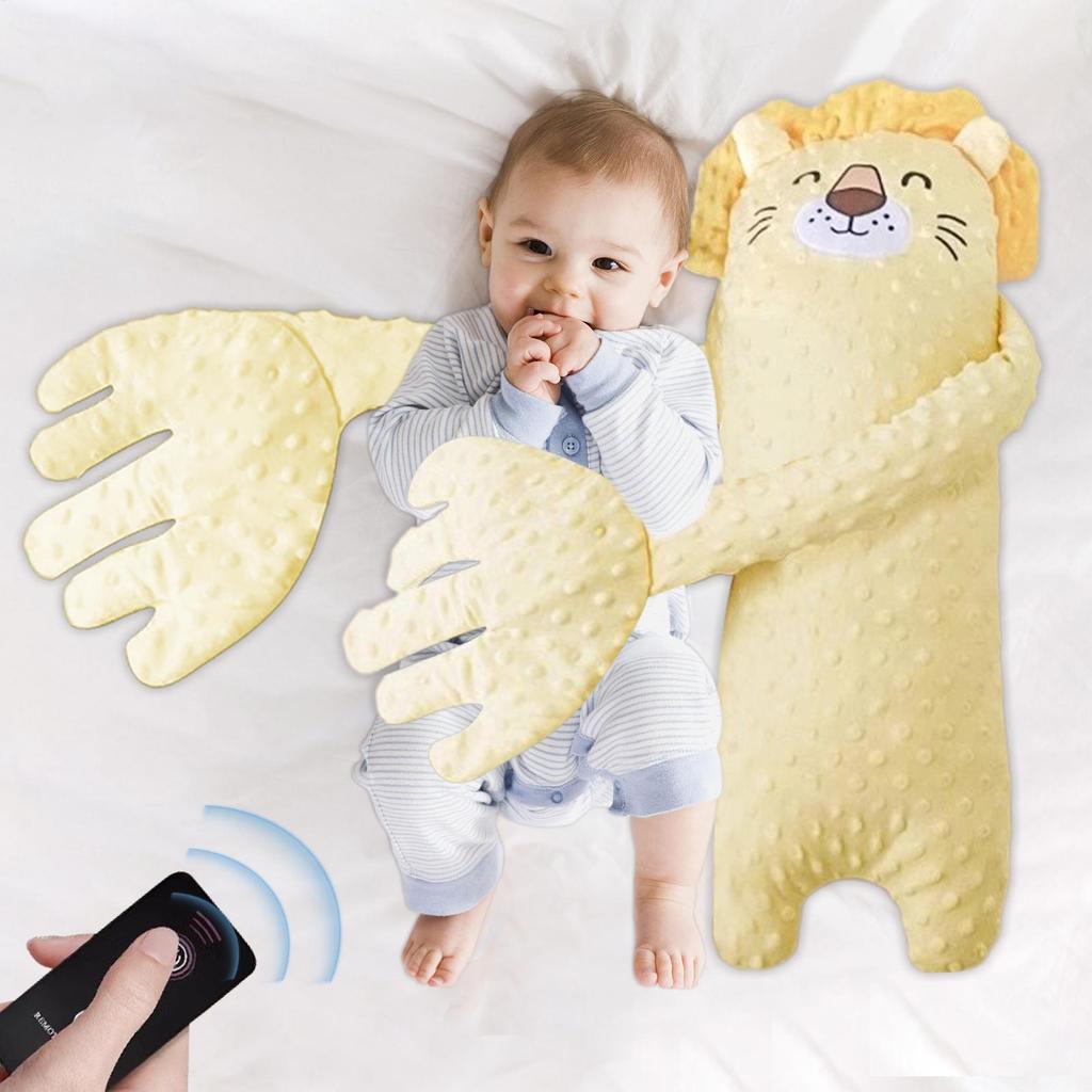 Toddler Patter for Sleep Electric Soothing Palm Sleep Pad Baby Boys Girls Sleep Aid Companion Cartoon Patting Slapping Accessory