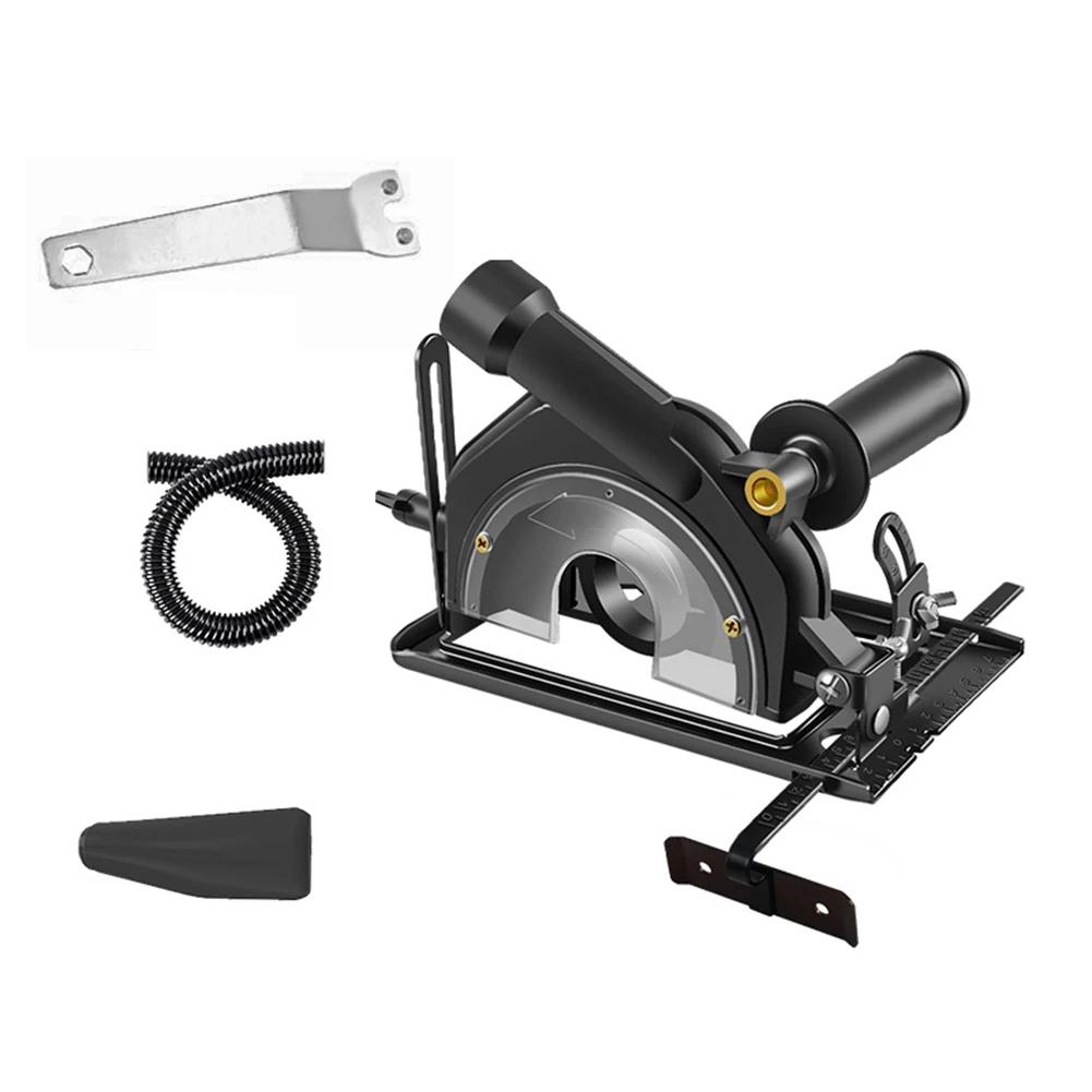 Hand Angle Grinder Converter To Cutter Base Bracket 0-40mm Depth Slotting Stand Tools Bracket Stable for 100-125MM Angle Grinder