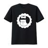 Frowning Nancy Flower Short Sleeve T Shirt Vintage Washed Versatile Comfortable Top For Everyday Wear Stylish Soft Slightly