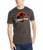Jurassic Park Distressed Film Logo 100% Baumwolle T-Shirt Herren T-Shirts Oberteil