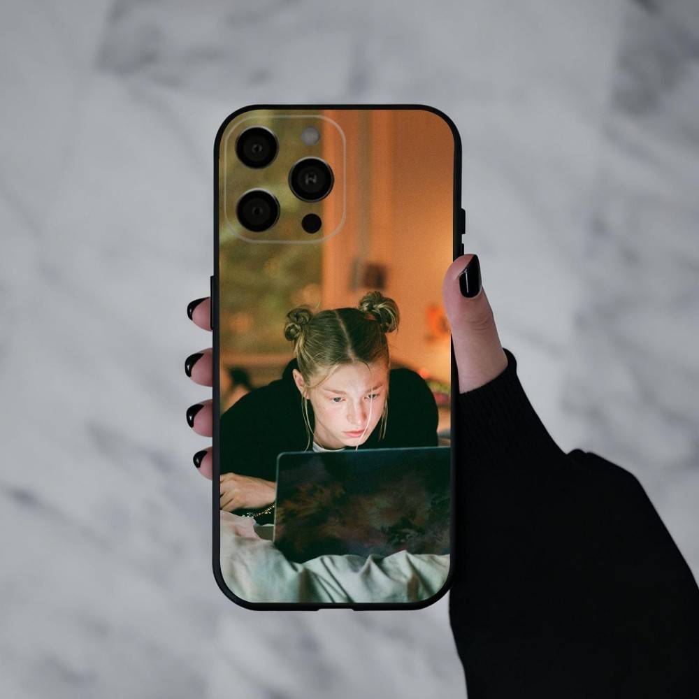 E-Euphoria A-American TV S-series  Phone Case For iPhone 17pro, 16,15,14,13,12,11 X XR Plus,Others Soft Black Cover