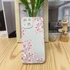 Sakura Design Pattern TPU Phone Case Suitable for iPhone 17 16 15 14 13 12 11 Pro/Max/Plus Anti Drop and Shockproof Back Cover
