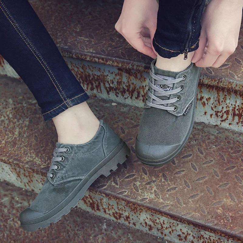 Lässige Sneaker Herren Canvas Schuhe Mode Cool Street Sneaker Atmungsaktive Herren Freizeitschuhe Männliche Marke Outdoor Tooling Schuhe