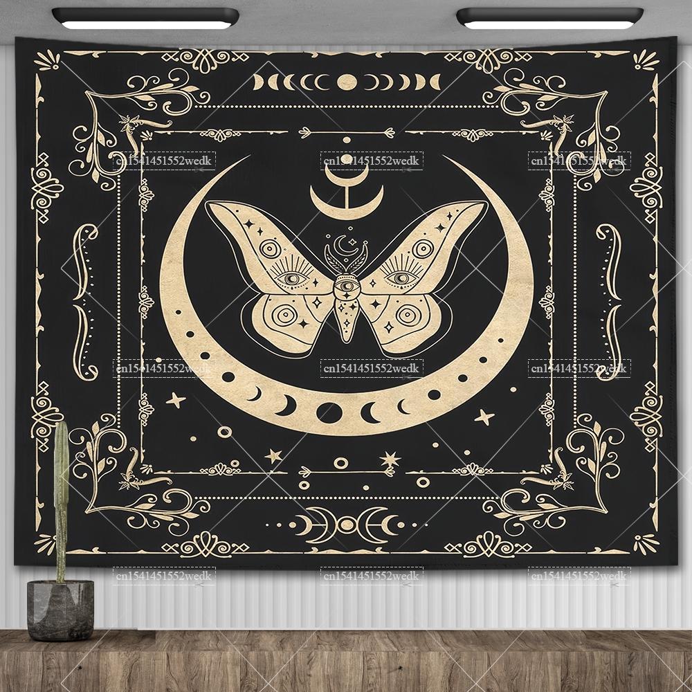 Snake Altar Cloth Wall Tapestry Astrology Tablecloth Divination Tapestries Aesthetic Room Decoration Tarot Astrology Tapestrys