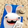 R-Raving Rabbids Towel Quick Drying Beach Towels Are Suitable For Swimming Pools Camping Yoga And The Gym