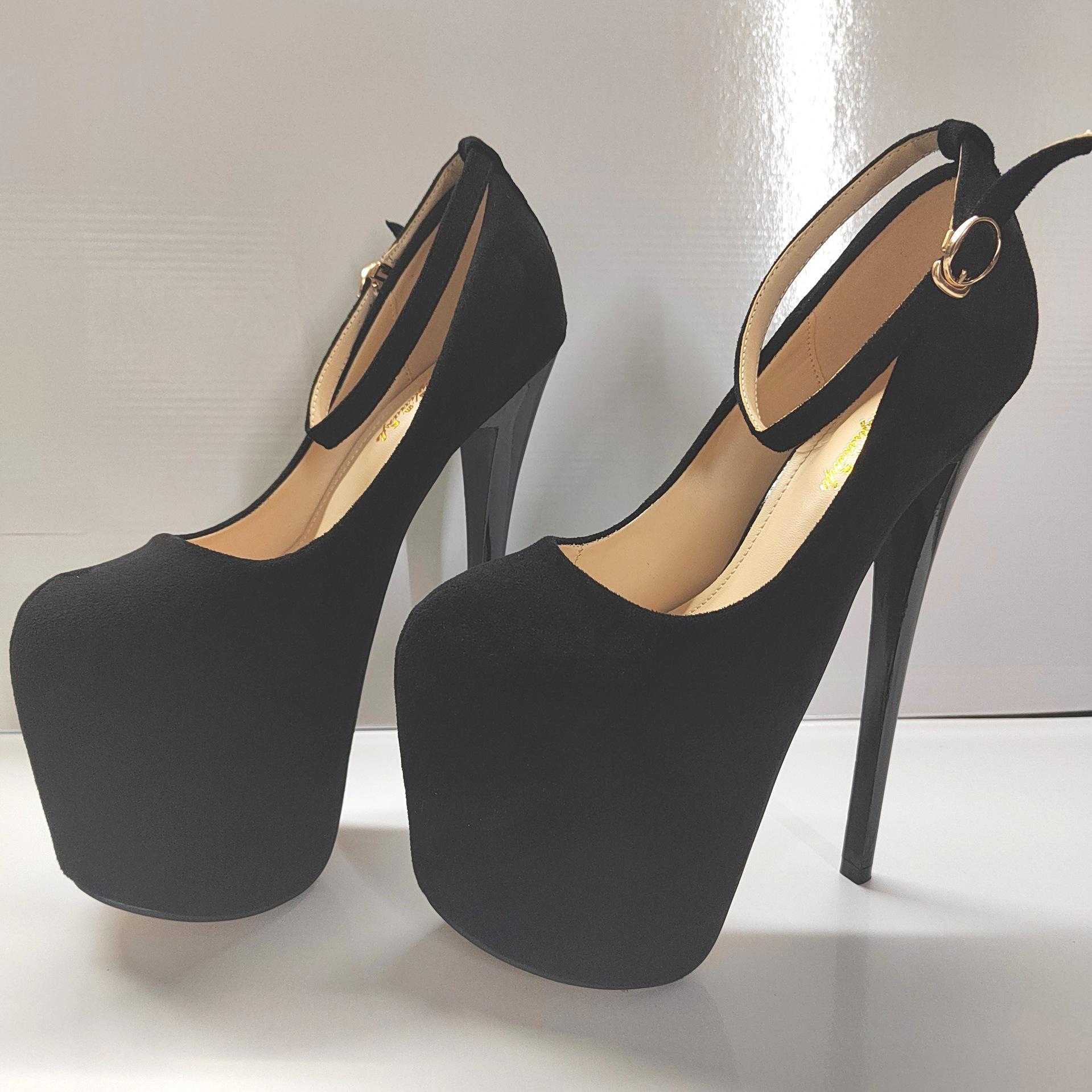 

Нові туфлі на високих підборах 19 см червона замша hate sky високі жіночі туфлі великого розміру сексуальні туфлі для нічного клубу на шнурках 50