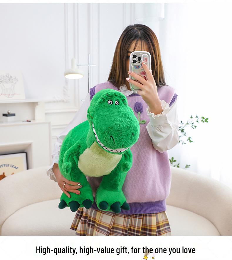 Adorable Large Dinosaur Plush Hugging Pillow for Kids