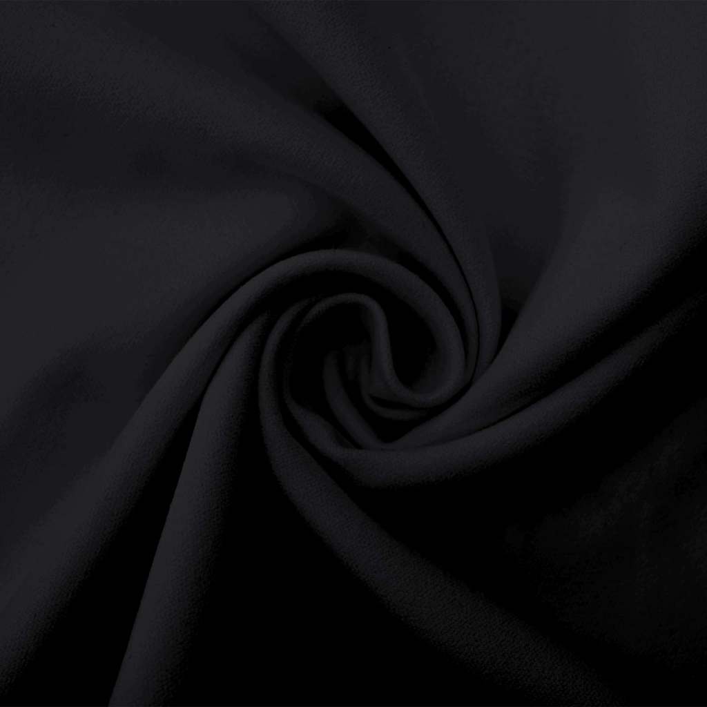 Sports Towels 2 Pcs Black 140 X 70 Cm