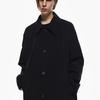Giosongi Reversible Balmacan Trench Coat ZG2TC202BK
