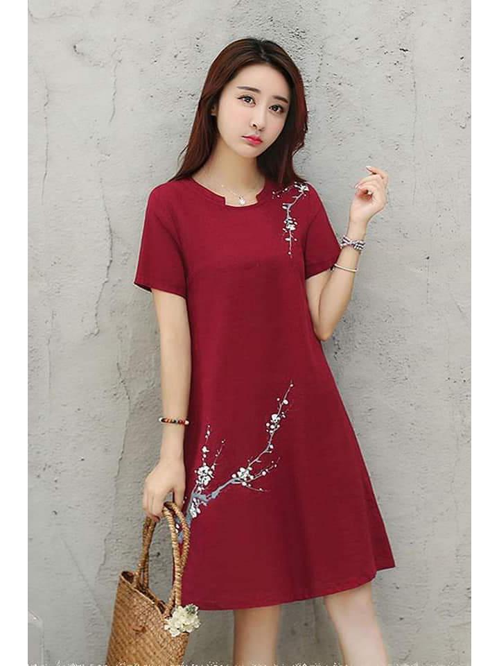 Women's Loose Fairy Style Dress - 2025 Summer Waist-Slimming Temperament
