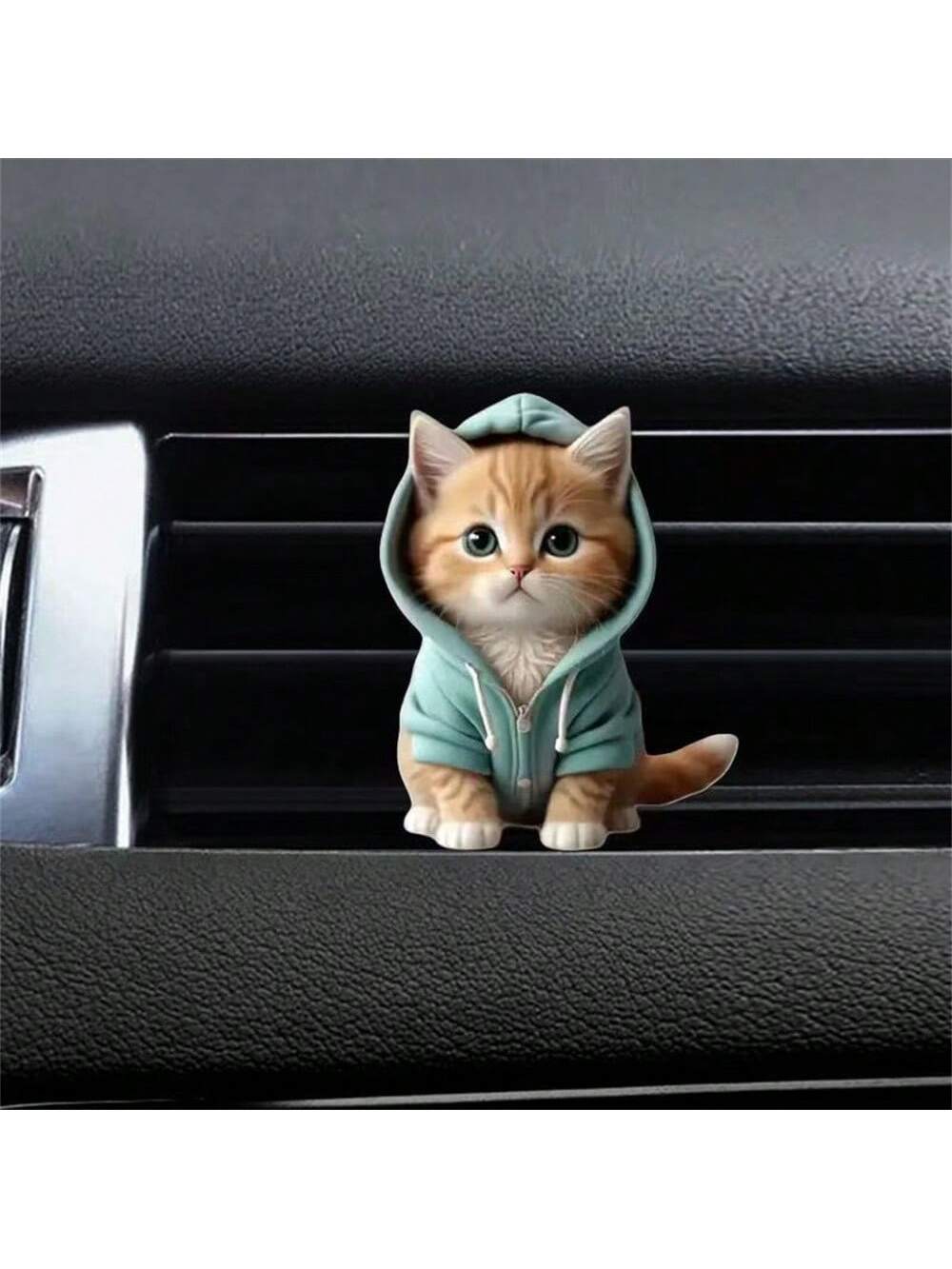 Car fragrance accessories Car air conditioner decoration Air outlet accessories Car cartoon perfume accessories зелёный