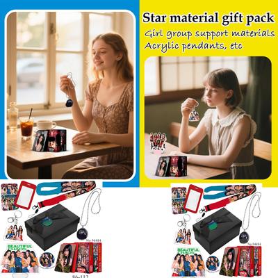 Fan Support Gift Boxes, Acrylic Keychains, Lomo Card Holders And Other Merchandise.