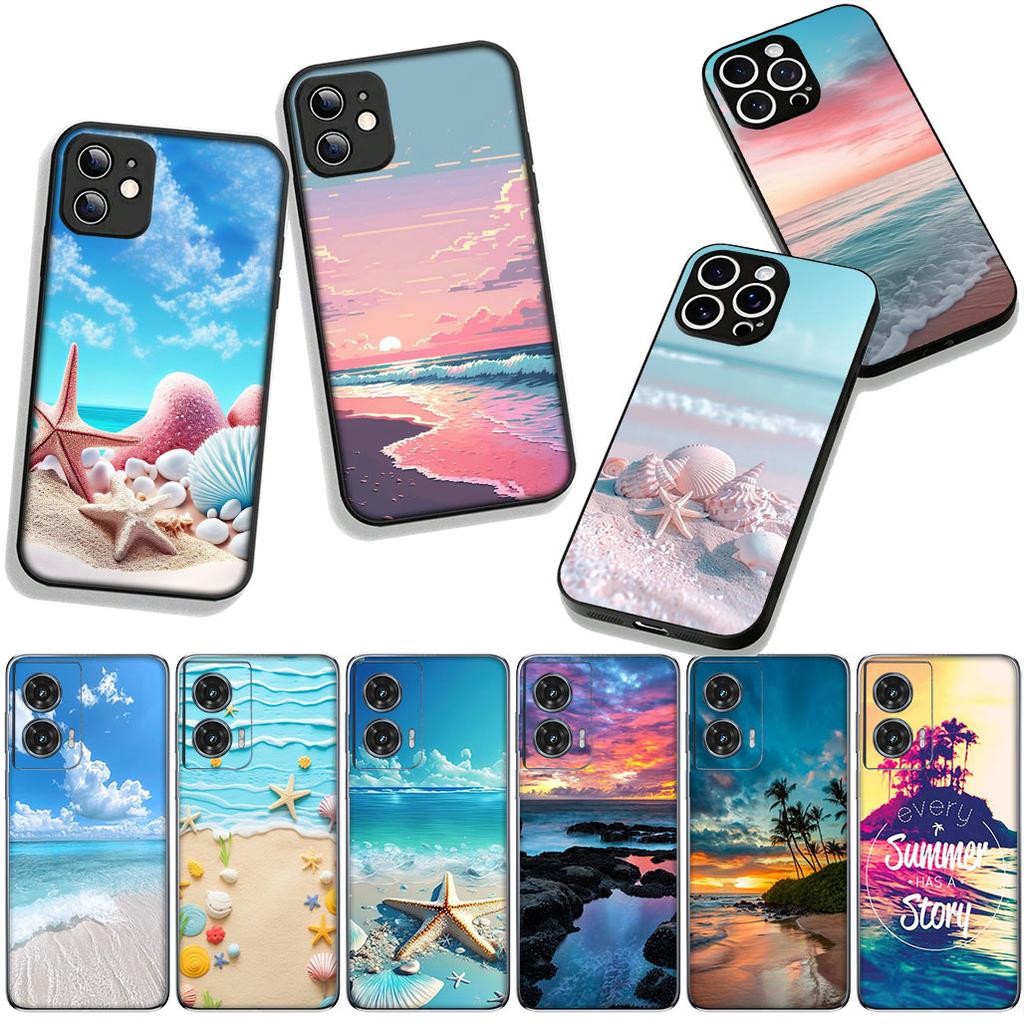 for Xiaomi Redmi 15 A5 9A 9T 10A 10C 9C NFC 15C Note 11 9 10 Pro Plus 8T Phone Cover Case Mountain Sea Beach Travel Casing