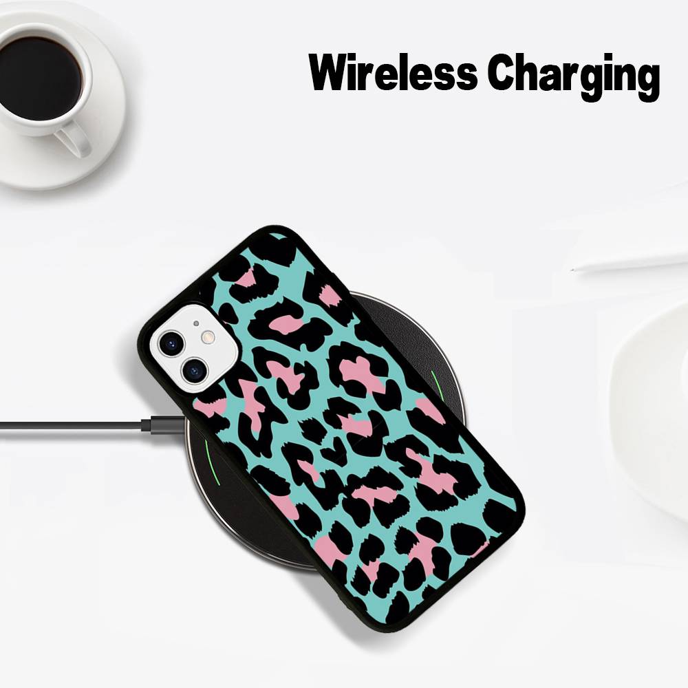 Leopard Cheetah Print Phone Case Magnetic Case For IPhone 17 16 14 13 12 15 Pro Max Plus For Magsafe Wireless Charge Cover