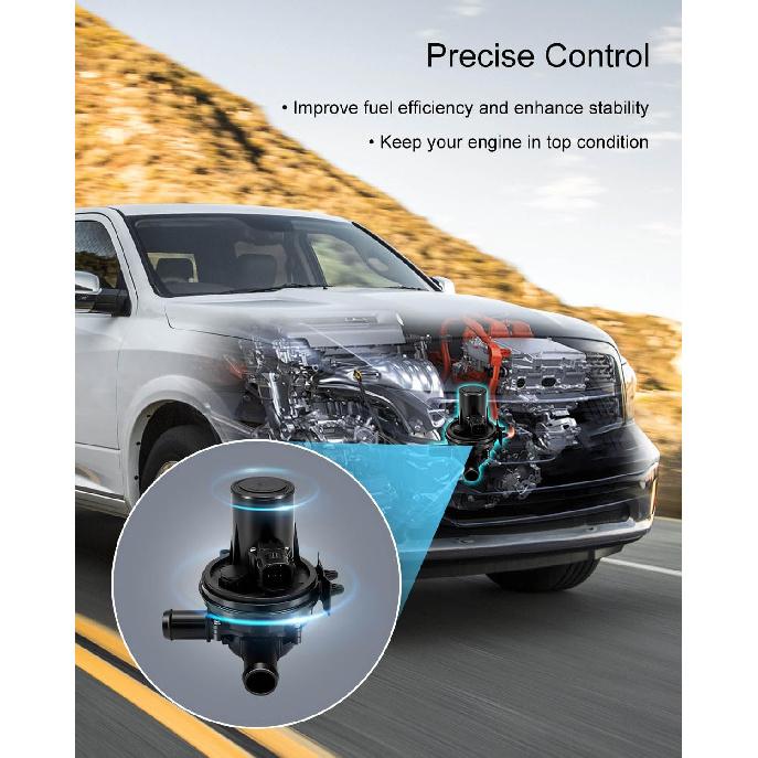 3 Way Heater Control Valve Fit for Dodge Ram 1500 2500 3500 4500 2013-2018, Heater Control Valve Replace 52014892AC 52014892AA 52014892AB