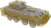 IBG 1/72 Ukrainian Army BTR-4E Wheeled Armored Vehicle with Slat Armor Plastic Model Kit PB72118