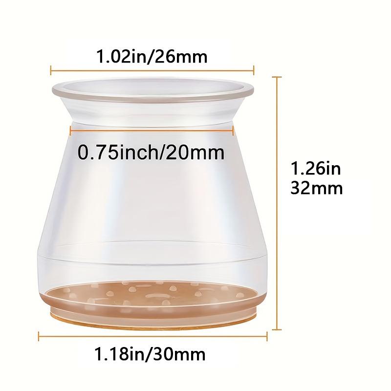 

Thickened Silicone Chair Leg Covers - Silent Protection Pads for Tables and Chairs [Thickened Silicone Wear-resistant]