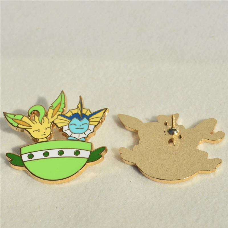 Anime Game Pokemon Brooches for Clothing Women Men Badges Lapel Pins for Backpack Hard Enamel Pins Fashion Accessories