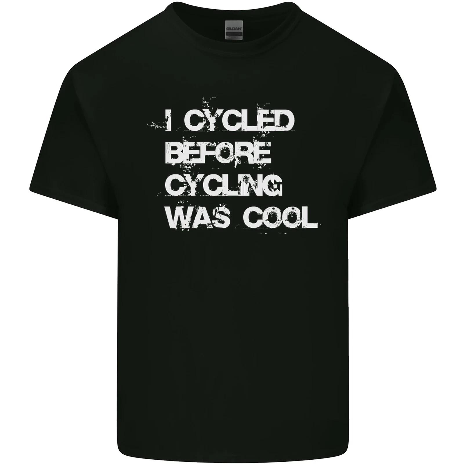 I Cycled Before Cycling was Cool Cycling Kids T-Shirt Childrens 3XL