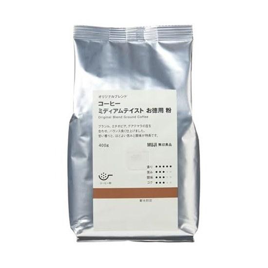 Muji Original Blend Coffee Medium Taste Bulk Powder 400g