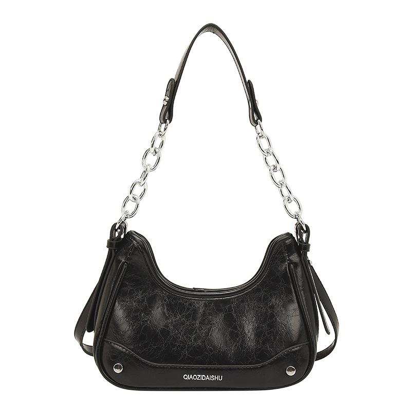 Bag Women's 2025 Summer New One Shoulder Underarm Bag Niche Design Chain Bag Fashion One Shoulder Crossbody Bag