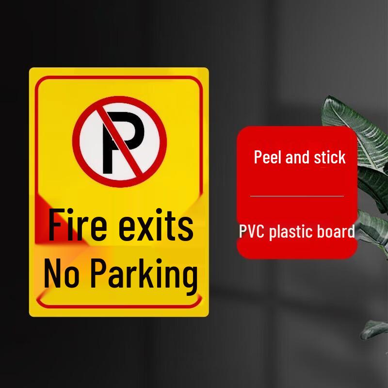 WEZHO Fire Lane No Parking Sign