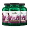 MSM 1500mg 120 Tablets, 3 Bottles (360-day Supply)