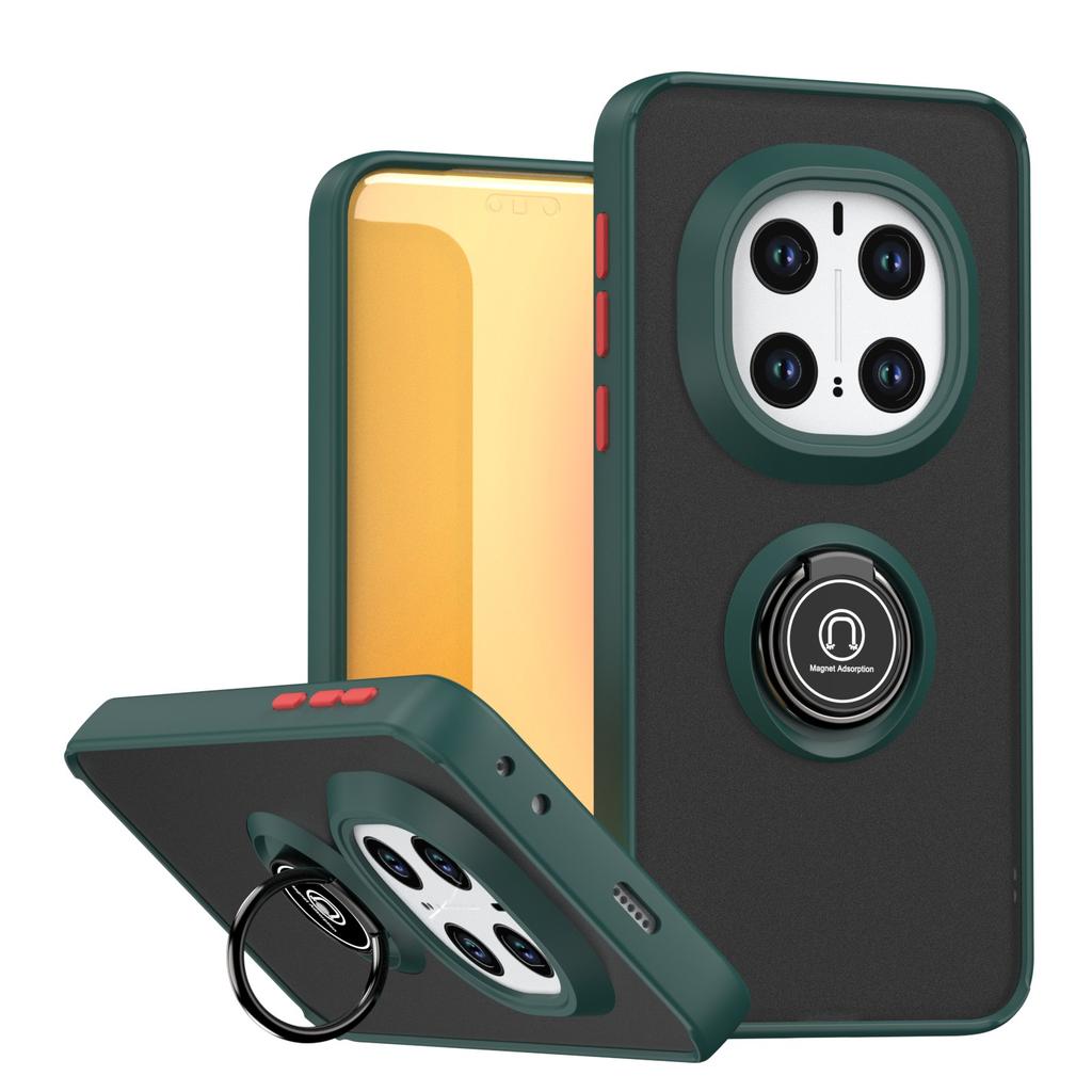 Matowe Magnetyczne Etui Armor Dla Huawei Honor Magic 7 Pro Uchwyt Pierścieniowy Etui na Telefon Magic7Pro Pokrowiec
