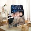 HEARMNY KPOP Kim Soo Hyun Blanket Super Soft Warm Microfiber Fabric Blanket For Couch Throw Travel Adult Blanket 0719
