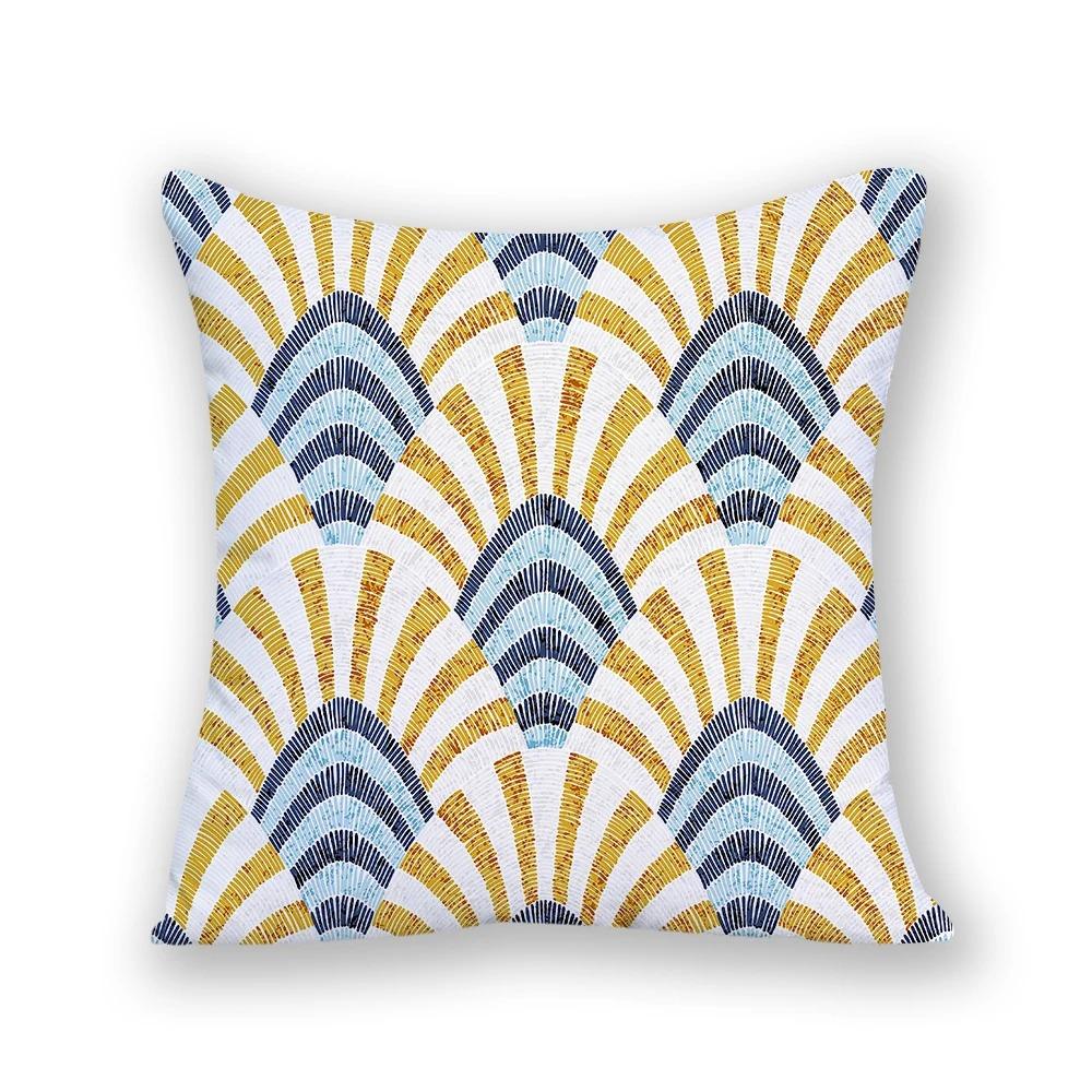 

Просто наволочка с простыми полосками, элегантная наволочка, диван для офиса, автомобиль, роскошный домашний декор 60x60cm