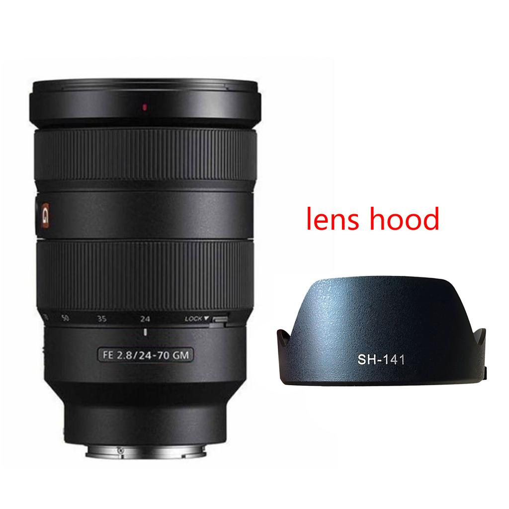 ALC-SH141 Reversible Lens Hood for Sony FE24-70 F2.8GM VR Lens SLR Digital Tulip Flower Lens Hood