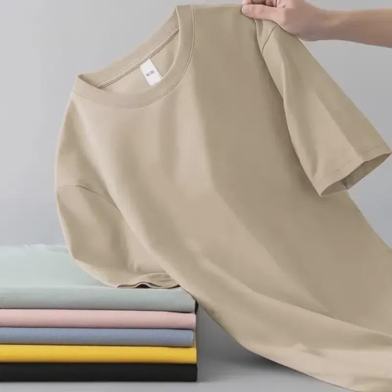 

Мужская модная повседневная футболка свободного кроя с круглым вырезом и коротким рукавом Medium