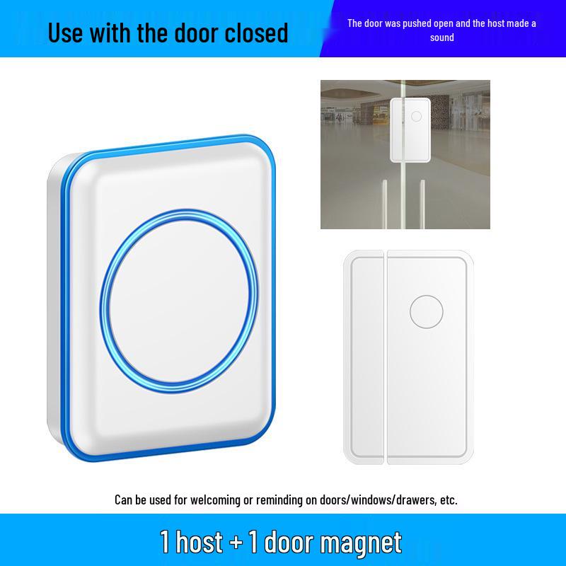 Supermarket Freezer Door Alarm: Sensor Alert, Welcome Chime & Anti-Theft Magnet