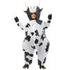 Mprocen Costume Gonflable Monstre et Cosplay Costume Populaire Unisexe Parfait pour et Costume pour Nouveau et Culturel Ensemble Entier en Forme de Vache, Ensemble, Noël,