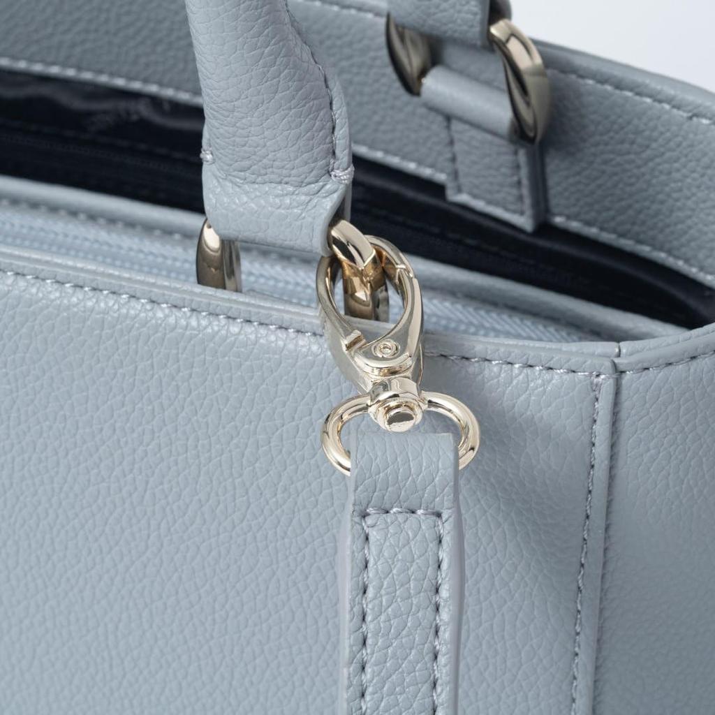 Tote Bag Handbag with and Long Shoulder Strap JSLH6AH1 [Jill Stuart] 2-Way [Misty] Women's Ribbon, Elegant,