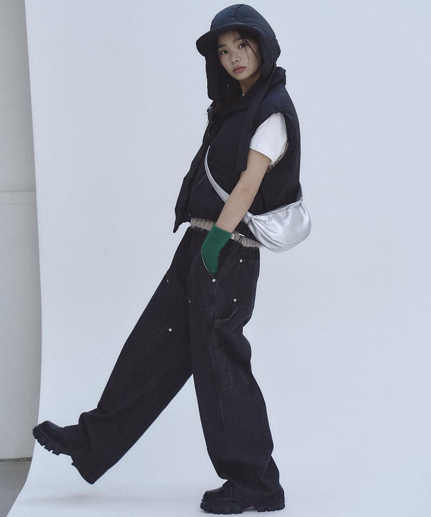 THE GREEN LAB Padded Balaclava [Black]