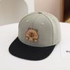 Casquette Hip-Hop Capybara Dessin Animé pour Enfants - Casquette de Baseball pour Filles - Printemps/Été - Casquette Street Dance Multicolore pour Garçons