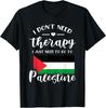 Palestine Gifts For Women Kids Men Free Palestinian Unisex T-Shirt