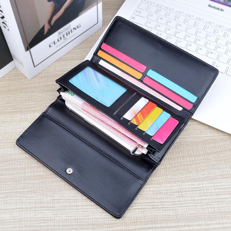 Women's Wallet, Long Multi-card Card Bag, Wallet, Simple and Fashionable Large-capacity Clutch Bag.