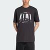 adidas Mercedes Amgteam Ss25 Petronas Formula One Kimi Antonelli Logo Sports Crew Neck Short Sleeve T-Shirt Men Tops Black JZ8910