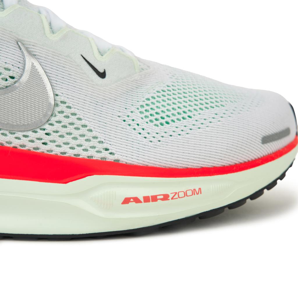 Nike Air Zoom Pegasus 41 Barely Green Bright Crimson Men Sneakers White Metallic-Silver FD2722-115