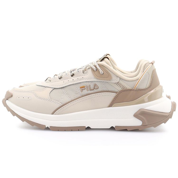 Fila Fashion Sneakers Corsa Round Toe Low Top Running Shoes Men Sneakers Oatmeal F12M144161FOG