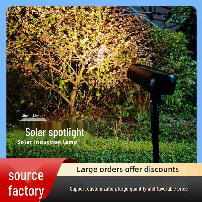 

Waterproof Solar Outdoor Wall Washer & Garden Spotlights Main Light (Green) Backlight (Warm)