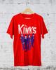 NEUE Mitglieder Der Kinks Band Baumwolle S-5XL T-Shirt Kurzarm Rot UR770 Unisex T-Shirt