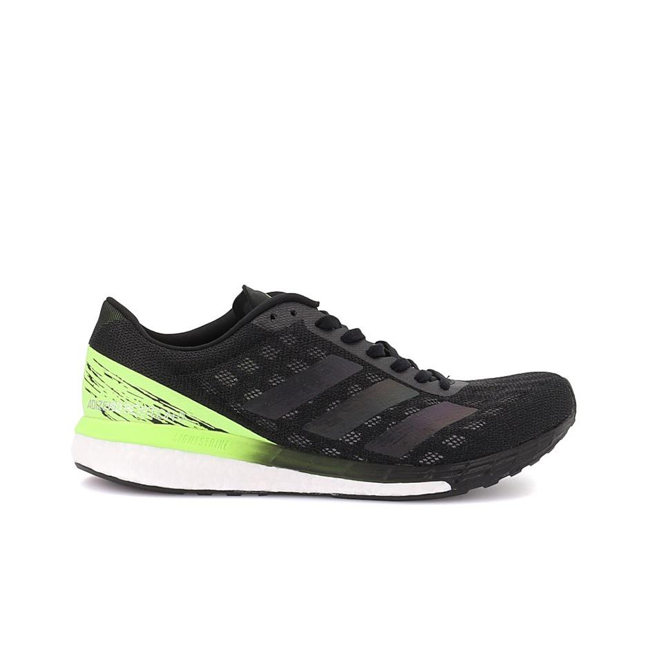adidas Adizero Boston 9 Nero Verde Segnale Uomo Sneakers Core-Black EG4657