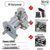 Piston Pneumatic Motor M1-M7-F-L-IEC with Forward/Reverse & Stepless Speed Regulation, Explosion-Proof Safety.
