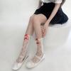 Womens Calf Socks, Sweet Girl Lace Ruffle Knee Socks Fashion Ladies Girl Princess Mesh Socks Japanese Stockings
