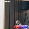 1ks NAPEARL 100% zatemnění Jednobarevné povlečení Ložnice Závěsy na okna Moderní prstenový typ Závěsy Závěsy do obývacího pokoje pro domácí dekoraci