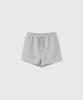 GENERALIDEA Lace-Trimmed Sweat Shorts [Melange Grey] / Gf2Lhp526