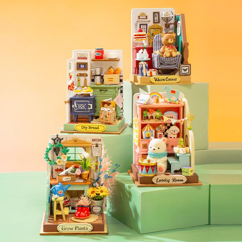 

Ruitai Ruolai DIY Miniature Handmade House Model Kit for Girls